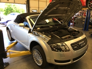 AUDI TT Coolant Repair